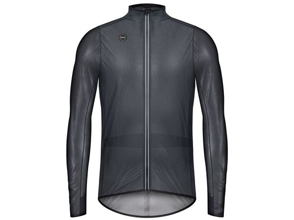 CHAQUETA LIGERA IMPERMEABLE PLUVIA UNISEX TRUE BLACK