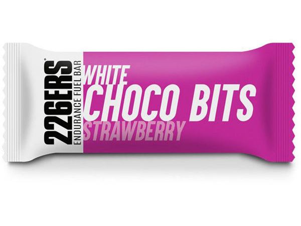 ENDURANCE FUEL BAR CHOCO BITS - CHOCOLATE BLANCO Y FRESA