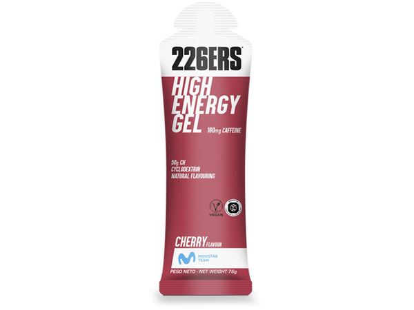 HIGH ENERGY GEL 76G - CEREZA CON CAFEÍNA