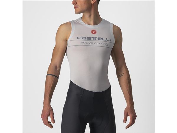 ACTIVE COOLING SLEEVELESS SILVER GRAY