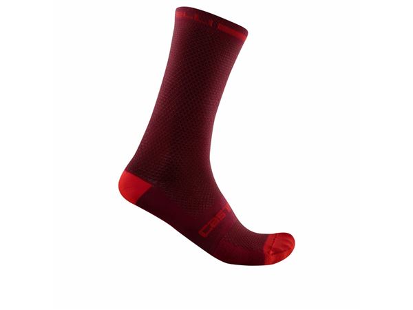 SUPERLEGGERA T 18 SOCK BORDEAUX