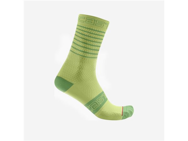 SUPERLEGGERA W 12 SOCK BRIGHT LIME