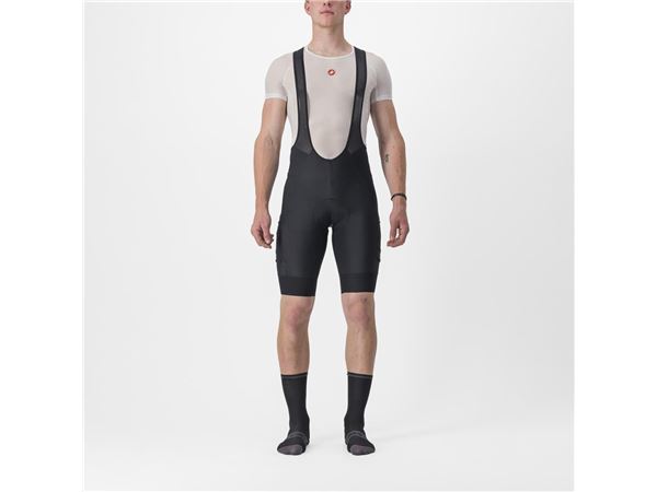 UNLIMITED CARGO BIBSHORT BLACK