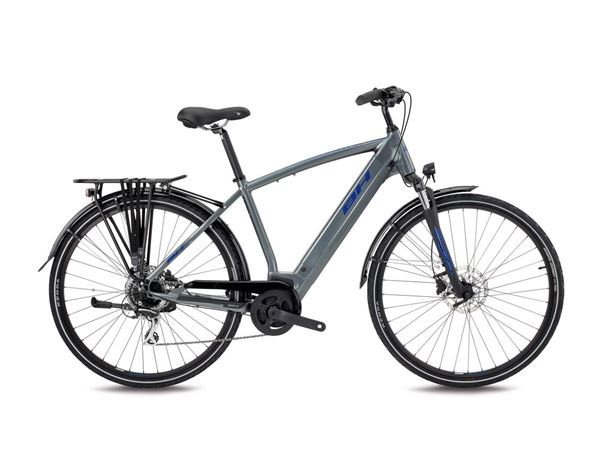 BICICLETA BH ATOM CITY WAVE SILVER-BLUE-SILVER TALLA M