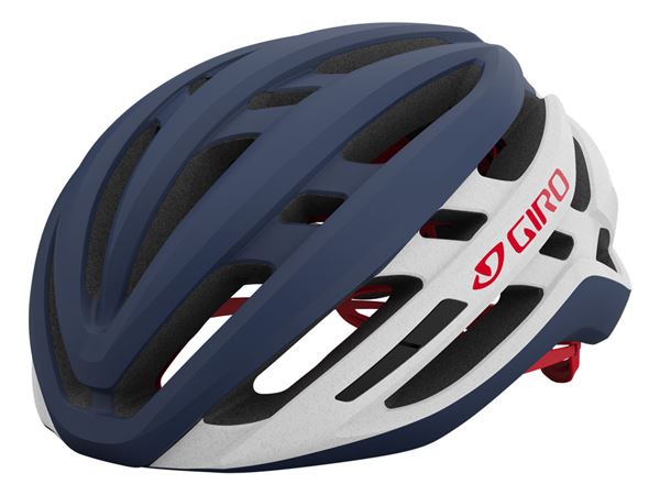 CASCO GIRO AGILIS MATTE MIDNIGHT/WHITE/RED L